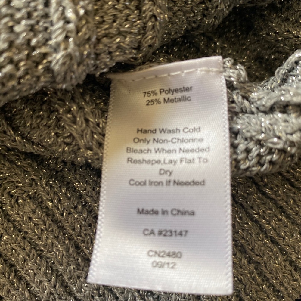 Talbots Silver Cardigan - Picture 4 of 5